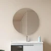 Lucande miroir LED Celestiel, rond, chauffant, CCT, Ø 60 cm^ Meubles & Aménagements