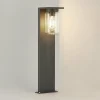 Lucande Semka borne lumineuse, 65 cm, gris foncé^ Bornes Éclairage Extérieur