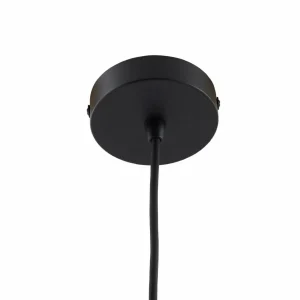 Lucande suspension d'extérieur Marrin, noir, métal, Ø 31 cm^ Suspensions D'Extérieur