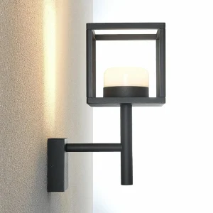 Lucande Timio applique d’extérieur, uplight^ Appliques Murales Extérieures
