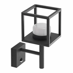 Lucande Timio applique d’extérieur uplight capteur^ Appliques D'Extérieur Avec Détecteur