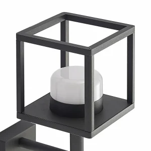 Lucande Timio applique d’extérieur uplight capteur^ Appliques D'Extérieur Avec Détecteur