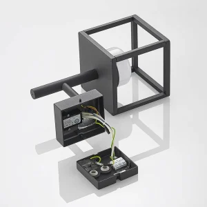 Lucande Timio applique d’extérieur uplight capteur^ Appliques D'Extérieur Avec Détecteur
