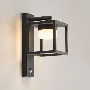 Lucande Timio applique extérieur downlight capteur^ Appliques D'Extérieur Avec Détecteur