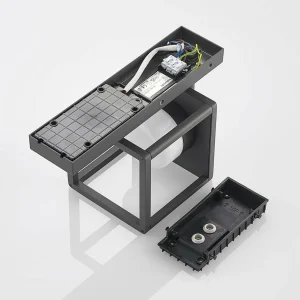 Lucande Timio applique extérieur downlight capteur^ Appliques D'Extérieur Avec Détecteur
