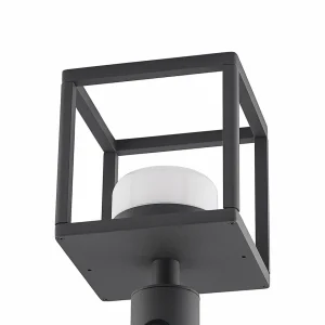 Lucande Timio borne lumineuse, 85 cm, avec capteur^ Bornes Extérieures Avec Détecteur