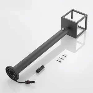 Lucande Timio borne lumineuse, 85 cm, avec capteur^ Bornes Extérieures Avec Détecteur