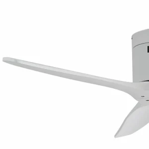 Lucande ventilateur de plafond Vindur, blanc, DC, silencieux, Ø 132 cm^ Ventilateurs