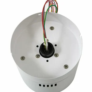 Lucande ventilateur de plafond Vindur, blanc, DC, silencieux, Ø 132 cm^ Ventilateurs