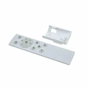 Lucande ventilateur de plafond Vindur, noir, DC, silencieux, 132 cm^ Ventilateurs