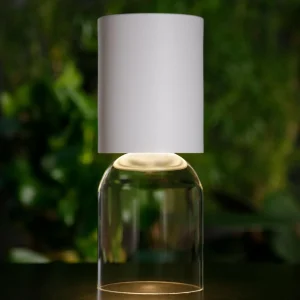 Luceplan Nui Mini lampe à poser à batterie, blanc^ Lampes Décoratives