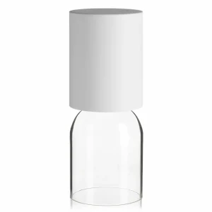 Luceplan Nui Mini lampe à poser à batterie, blanc^ Lampes Décoratives