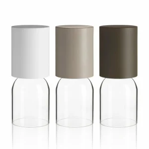 Luceplan Nui Mini lampe à poser à batterie, blanc^ Lampes Décoratives