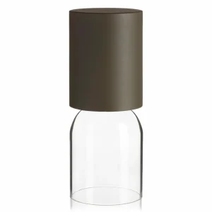 Luceplan Nui Mini lampe à poser à batterie, greige^ Lampes Décoratives