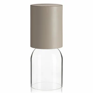 Luceplan Nui Mini lampe à poser à batterie, sable^ Lampes Décoratives