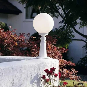 Konstsmide Luminaire blanc pour socle Arcturus^ Potelets Extérieurs