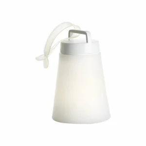 Carpyen Luminaire décoratif d'extérieur LED Sasha, batterie, hauteur 24,5cm blanc^ Lampes Décoratives