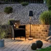 Konstsmide Luminaire de terrasse Lucca avec piquet, noir^ Projecteurs D'Extérieur