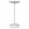 Näve Luminaire de terrasse rechargeable LED Pasi, blanc hauteur 26 cm métal^ Lampes Décoratives
