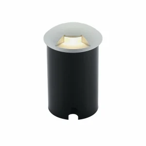 Lucande Luminaire encastré dans le sol Milara, à 2 lampes, aluminium^ Spots Encastrés Dans Le Sol D'Extérieur