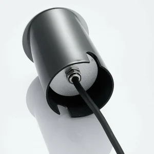 Lucande Luminaire encastré dans le sol Milara, à 2 lampes, aluminium^ Spots Encastrés Dans Le Sol D'Extérieur
