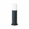 Brilliant Luminaire pour socle Aberdeen, hauteur 35 cm, anthracite, acier inoxydable^ Potelets Extérieurs