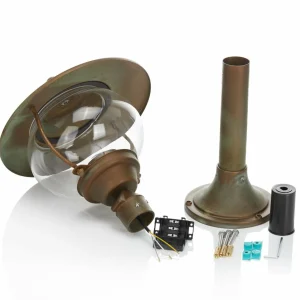Moretti Luce Luminaire pour socle Adessora au design antique^ Potelets Extérieurs