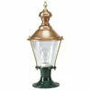 K.S. Verlichting Luminaire pour socle C208 vert^ Potelets Extérieurs