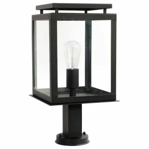 K.S. Verlichting Luminaire pour socle de Vecht, noir, IP44^ Potelets Extérieurs