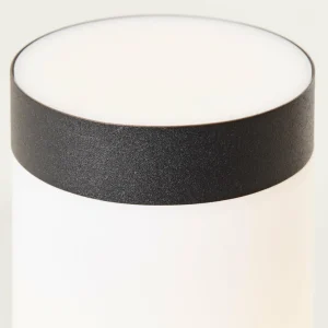 Brilliant Luminaire pour socle Dody, noir, métal, plastique, E27^ Potelets Extérieurs