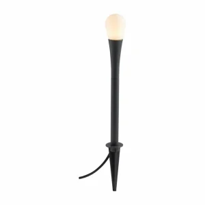 Eco-Light Luminaire pour socle Drop IP65, hauteur 34 cm^ Potelets Extérieurs