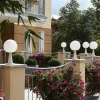Albert Leuchten Luminaire pour socle en cristal blanc^ Potelets Extérieurs