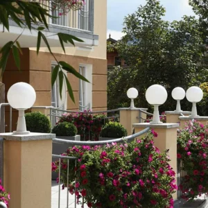 Albert Leuchten Luminaire pour socle en cristal blanc^ Potelets Extérieurs