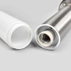 Lindby luminaire pour socle en inox Kristof^ Potelets Extérieurs