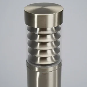 Lindby Luminaire pour socle Enja en inox^ Potelets Extérieurs