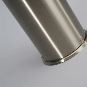 Lindby Luminaire pour socle Enja en inox^ Potelets Extérieurs