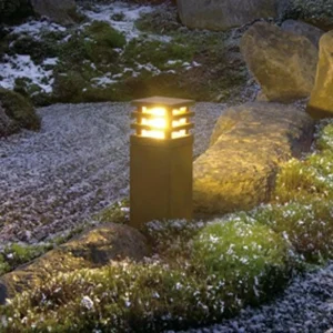 SLV Luminaire pour socle haut de gamme Rusty Square^ Potelets Extérieurs