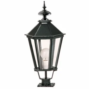 K.S. Verlichting Luminaire pour socle K7b, noir^ Potelets Extérieurs