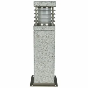Heitronic Luminaire pour socle La Mer en granit^ Potelets Extérieurs