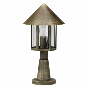Albert Leuchten Luminaire pour socle LAMPIONE brun laiton^ Potelets Extérieurs