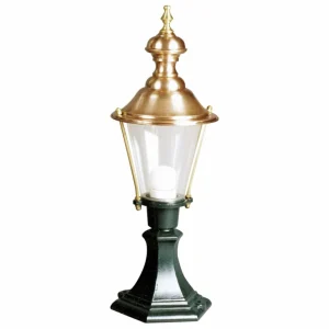 K.S. Verlichting Luminaire pour socle Luuk avec pied vert^ Potelets Extérieurs