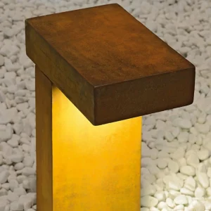 SLV Luminaire pour socle RUSTY PATHLIGHT^ Potelets Extérieurs