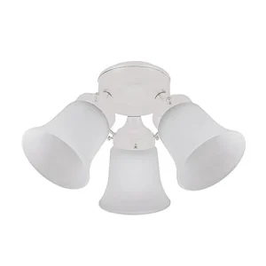 Hunter Luminaire pour ventilateurs de plafond , blanc^ Ventilateurs