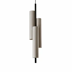 LZF LAMPS LZF Black Note Triplet suspension noire/grise^ Luminaires Durables