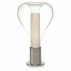 LZF LAMPS LZF Eris Lampe à poser LED verre aluminium/ivoire^ Luminaires Durables