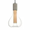 LZF LAMPS LZF Eris suspension LED verre aluminium/hêtre^ Luminaires Durables