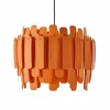LZF LAMPS LZF Maruja suspension en bois, orange^ Luminaires Durables