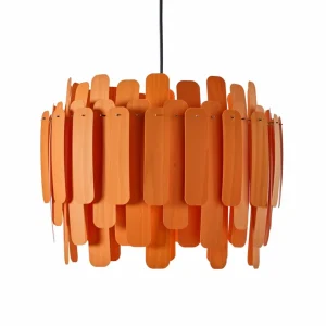 LZF LAMPS LZF Maruja suspension en bois, orange^ Luminaires Durables
