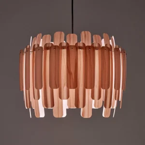 LZF LAMPS LZF Maruja suspension en bois, rose^ Luminaires Durables