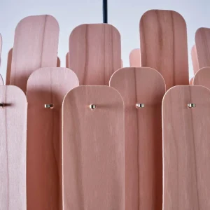 LZF LAMPS LZF Maruja suspension en bois, rose^ Luminaires Durables